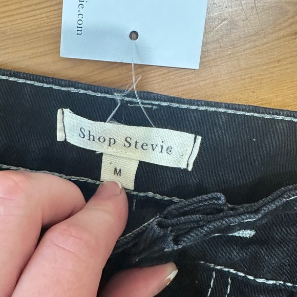COPY - Black Cargo Pants Shop Stevie - Picture 4 of 6
